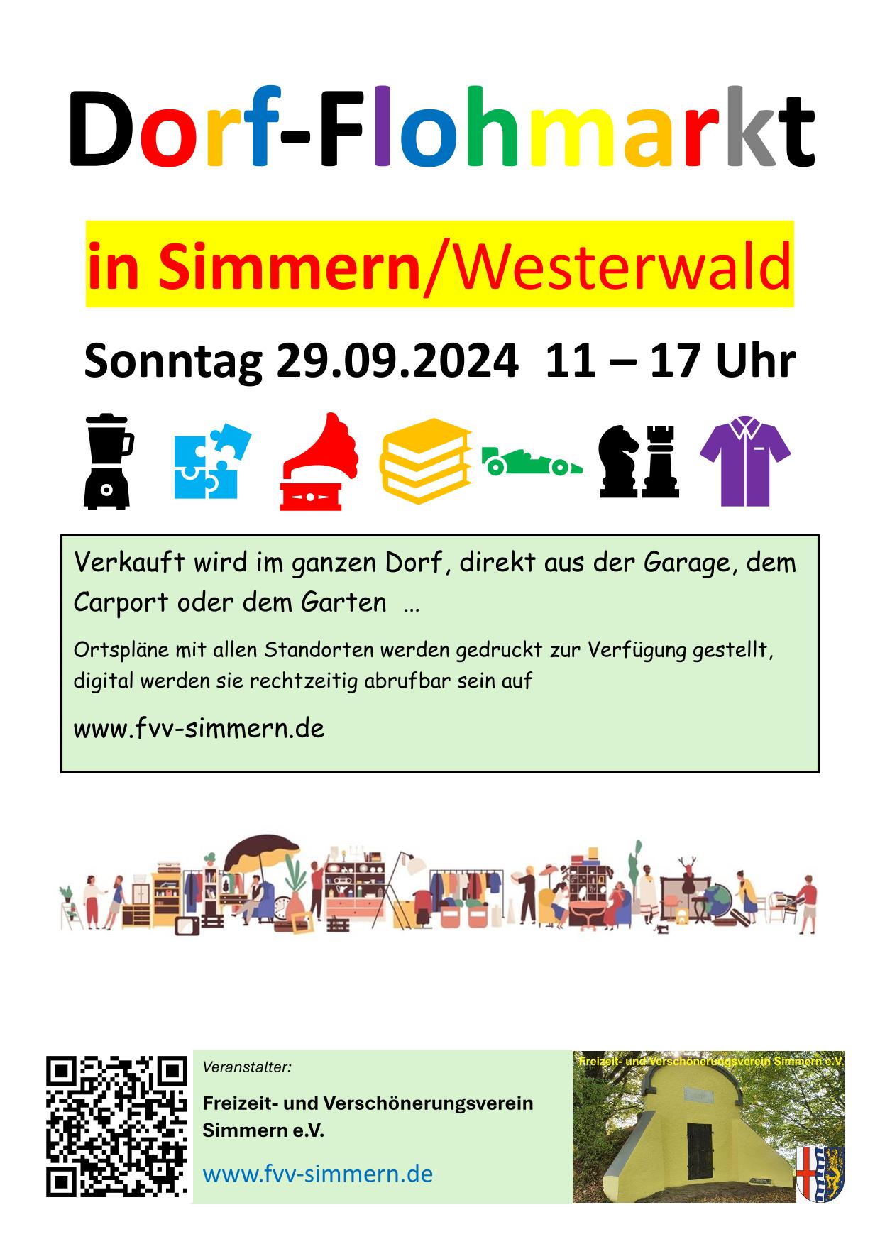 flohmarkt fvv2024 plakat
