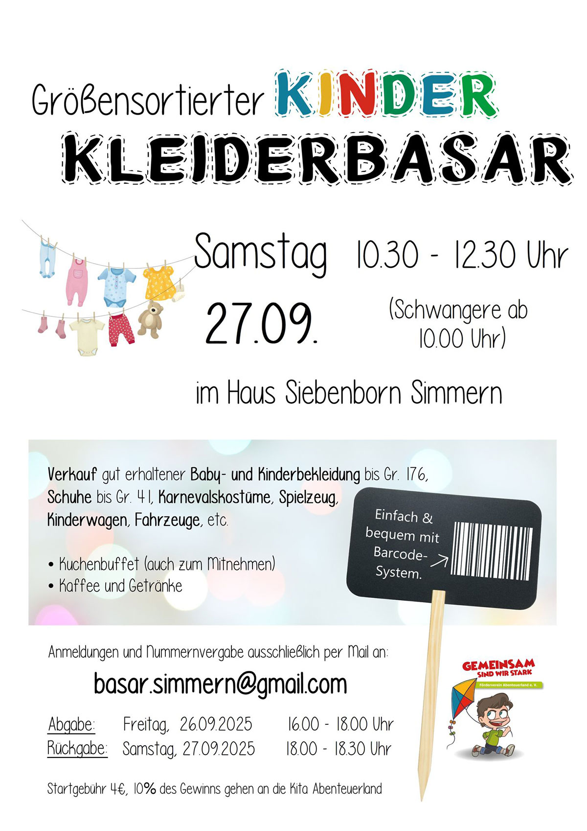 Kleiderbasar Simmern 09 2025